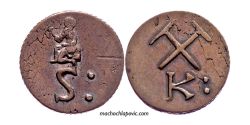 jeton-token-médaille-rechenpfennig-tessera-méreau-sigilli-getone-rekenpfennig-plomb-pallofa-Nuremberg-Tournai svg+xml,%3Csvg%20xmlns%3D%22http%3A%2F%2Fwww.w3 jetons et médailles de Hongrie et Roumanie Tokens and medals from Hungary and Romania
