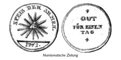 jeton-token-médaille-rechenpfennig-tessera-méreau-sigilli-getone-rekenpfennig-plomb-pallofa-Nuremberg-Tournai svg+xml,%3Csvg%20xmlns%3D%22http%3A%2F%2Fwww.w3 Jetons et médailles de Bavière Bayerische Marken Zeichen und medaillen