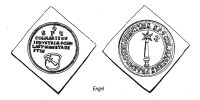 jeton-token-médaille-rechenpfennig-tessera-méreau-sigilli-getone-rekenpfennig-plomb-pallofa-Nuremberg-Tournai svg+xml,%3Csvg%20xmlns%3D%22http%3A%2F%2Fwww.w3 Jetons et Méreaux d'Alsace-Lorraine - Marken, Zeichen aus Elsass-Lothringen - Tokens