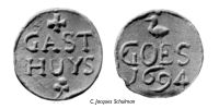 3048663137 Jetons médaille, penning de Zélande