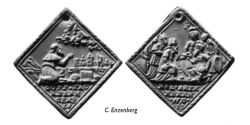 jeton-token-médaille-rechenpfennig-tessera-méreau-sigilli-getone-rekenpfennig-plomb-pallofa-Nuremberg-Tournai svg+xml,%3Csvg%20xmlns%3D%22http%3A%2F%2Fwww.w3 jetons méreaux de Bohème Tchéquie Böhmisches Tschechien Marken Zeichen medaillen