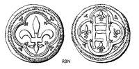 3949560618 Jetons des Menus Plaisirs, des Domaines, des Syndics Généraux et de la Maison du roi - Royal tokens
