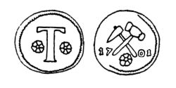 jeton-token-médaille-rechenpfennig-tessera-méreau-sigilli-getone-rekenpfennig-plomb-pallofa-Nuremberg-Tournai svg+xml,%3Csvg%20xmlns%3D%22http%3A%2F%2Fwww.w3 Jetons et Médailles de Slovaquie Slovakian tokens and medals