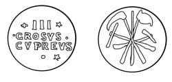 jeton-token-médaille-rechenpfennig-tessera-méreau-sigilli-getone-rekenpfennig-plomb-pallofa-Nuremberg-Tournai svg+xml,%3Csvg%20xmlns%3D%22http%3A%2F%2Fwww.w3 jetons et médailles de Hongrie et Roumanie Tokens and medals from Hungary and Romania