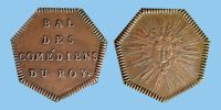 304872068 Jetons des Menus Plaisirs, des Domaines, des Syndics Généraux et de la Maison du roi - Royal tokens