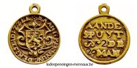 1816842373 Jetons médaille, penning de Zélande