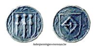 4053457151 Jetons et méreaux du Brabant - tokens - lodenpenningen