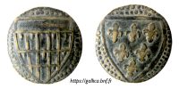 1901697649 Jetons aux armoiries indéterminées - Undetermined coat of arms tokens