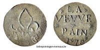 1055753135 Méreaux de plomb - lead tokens - lodenpenningen
