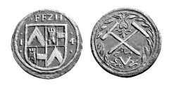jeton-token-médaille-rechenpfennig-tessera-méreau-sigilli-getone-rekenpfennig-plomb-pallofa-Nuremberg-Tournai svg+xml,%3Csvg%20xmlns%3D%22http%3A%2F%2Fwww.w3 jetons et médailles de Hongrie et Roumanie Tokens and medals from Hungary and Romania