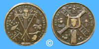 jeton-token-médaille-rechenpfennig-tessera-méreau-sigilli-getone-rekenpfennig-plomb-pallofa-Nuremberg-Tournai svg+xml,%3Csvg%20xmlns%3D%22http%3A%2F%2Fwww.w3 Jetons des Académies royales et des institutions religieuses - Tokens of Royal Academies and Religious Institutions