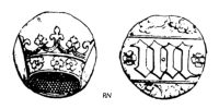 jeton-token-médaille-rechenpfennig-tessera-méreau-sigilli-getone-rekenpfennig-plomb-pallofa-Nuremberg-Tournai svg+xml,%3Csvg%20xmlns%3D%22http%3A%2F%2Fwww.w3 Méreaux et jetons des églises de Paris - Churches tokens - Pariser kirchenmarken