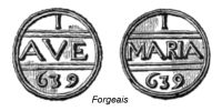 1295087106 Méreaux et jetons des églises de Paris - Churches tokens - Pariser kirchenmarken