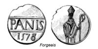 1983615510 Méreaux et jetons des églises de Paris - Churches tokens - Pariser kirchenmarken
