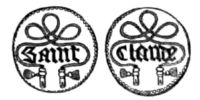 9764541 Jetons et méreaux de la Dombes-Bresse et Franche-Comté - Tokens