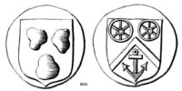 jeton-token-médaille-rechenpfennig-tessera-méreau-sigilli-getone-rekenpfennig-plomb-pallofa-Nuremberg-Tournai svg+xml,%3Csvg%20xmlns%3D%22http%3A%2F%2Fwww.w3 Jetons et Méreaux d'Alsace-Lorraine - Marken, Zeichen aus Elsass-Lothringen - Tokens