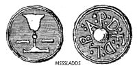 jeton-token-médaille-rechenpfennig-tessera-méreau-sigilli-getone-rekenpfennig-plomb-pallofa-Nuremberg-Tournai svg+xml,%3Csvg%20xmlns%3D%22http%3A%2F%2Fwww.w3 Jetons et méreaux d'Aquitaine-Aunis-Poitou-Angoumois - Royal tokens