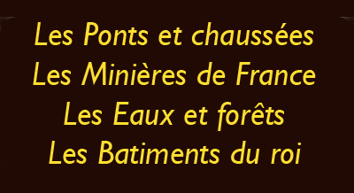 ponts-eaux-minieres Les jetons des administrations royales - Tokens of royal administrations