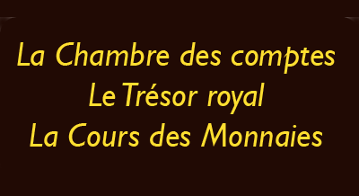 tresor Les jetons des administrations royales - Tokens of royal administrations